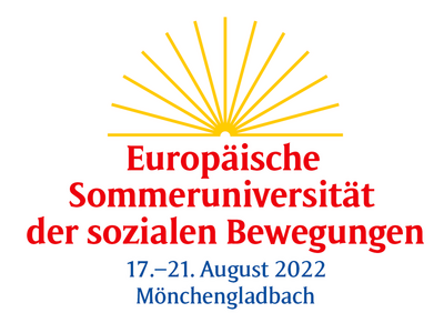 Logo der Europäischen Sommeruniversität der sozialen Bewegungen (2022)