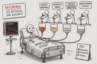 Risiken und Nebenwirkungen der aktuellen Kürzungen im Gesundheitssektor