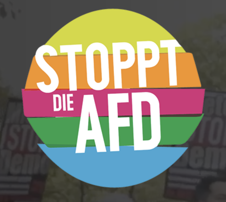 Button: Aufstehen gegen Rassismus