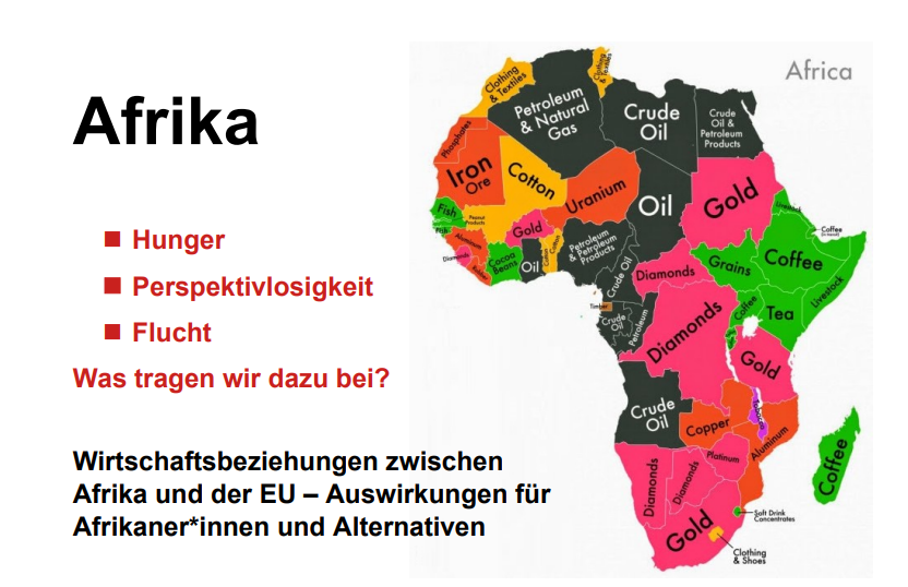 Differenzierte Darstellung der EU-Handelspolitik zu Afrika